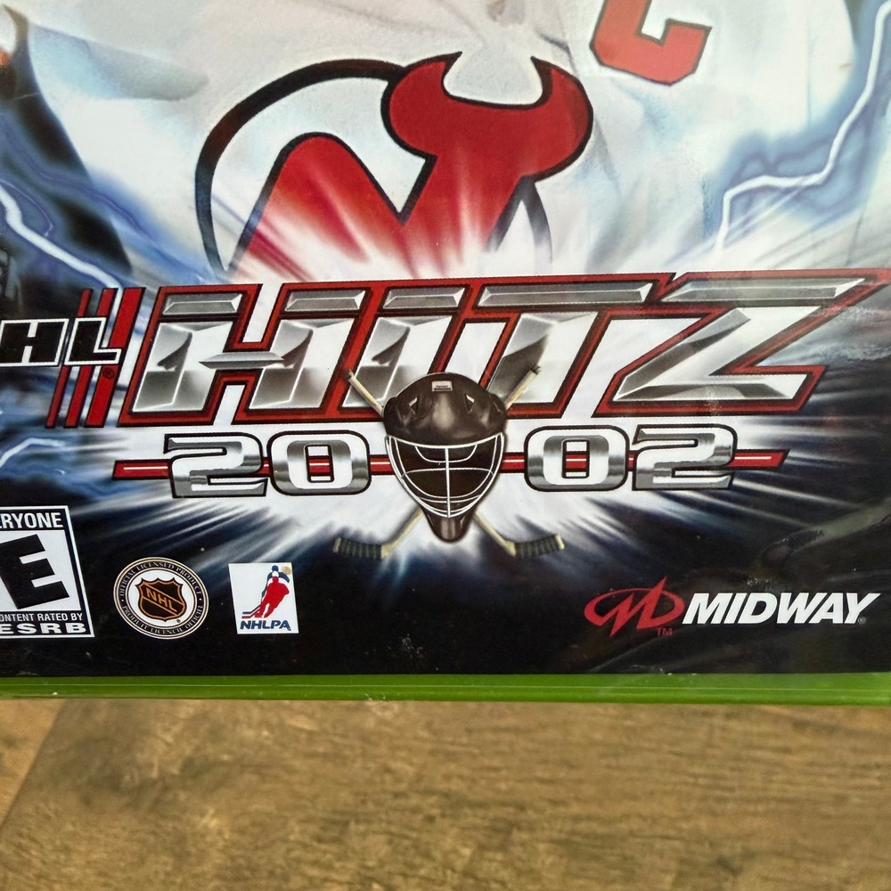 NHL Hitz 20-02 Microsoft Xbox 2001 Midway Hockey Game Factory Sealed NTSC - Picture 7 of 10
